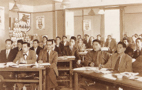 モービル石油代理店会の様子